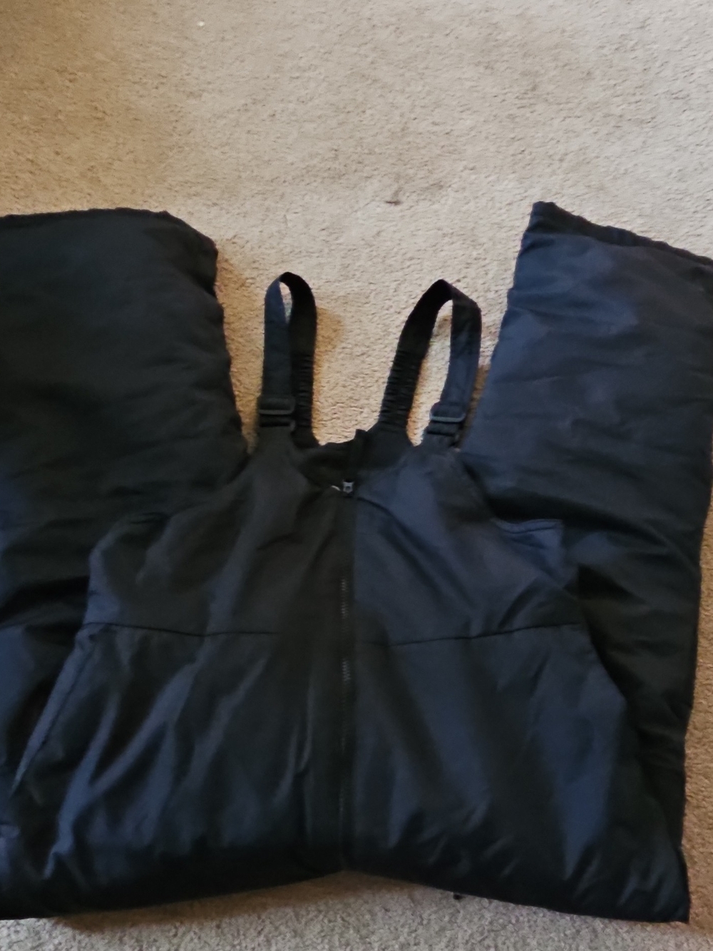 all in motion Black Kids One-Piece Snow Bib with Adjustable Straps